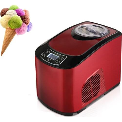 Home Full Automatic ICM-15A Ice Cream Machine Household Intelligent Ice Cream Maker 1.5L Capacity 140W Ice Cream Makers 220V