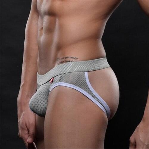 Hot sell Comfortable Tight Men Underwear Thong Jockstrap Backless Breathable Mens underwear Homme Slip Erotic String Homens