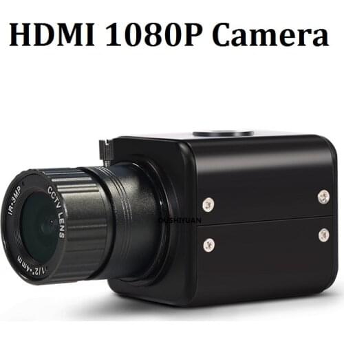 HD 1080P Lens 4mm Industry Video Live 2.0 MP HDMI Video Output Camera