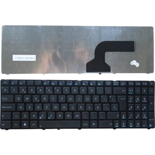 Spanish Keyboard For Asus X53 X54H k53 A53 N53 N60 N61 N71 N73S N73J P52 P52F P53S X53S A52J X55V X54HR SP laptop keyboard