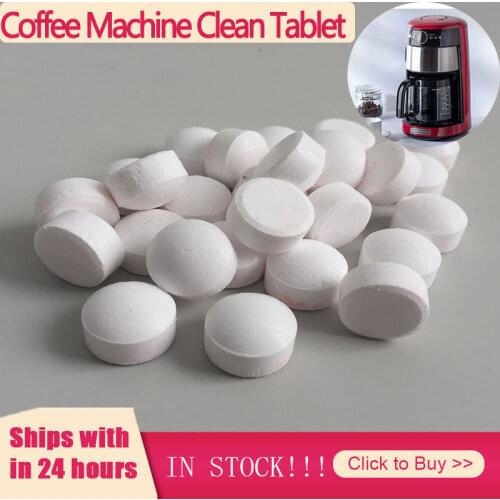 10/20pc Coffee Machine Cleaning Tablet Efficient Cleaning Sheet Descaling Agent Espresso Effervescent Tablet Kitchen Accessories