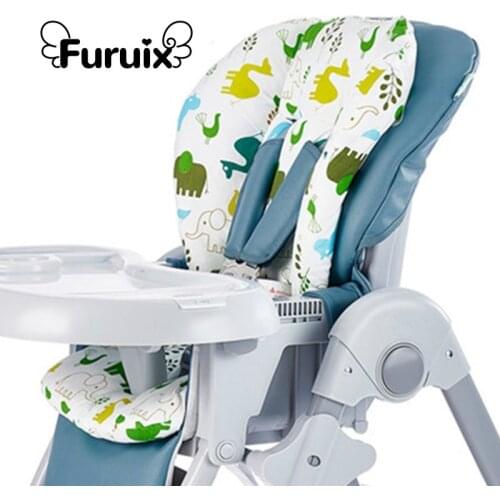 Pure Cotton Baby Kids Highchair Cushion Pad Mat Booster Seats Cushion Pad Mat Feeding Chair Cushion Pad Stroller Cushion Mat
