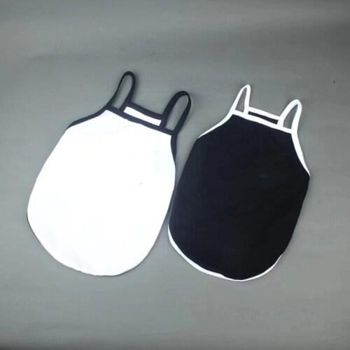 Summer Sleeveless Dog Clothes Fashion Brand Printing Dog Shirt Cat T-shirt Cotton Puppy Pet Accessories Pet B1300