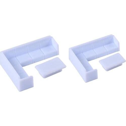 MagiDeal Furniture Decoration Sofa Settee Models for 1/75 OO Scale Dioramas