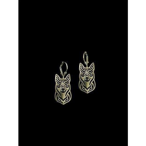 Trendy Swedish Vallhund drop earrings earrings women fashion jewelry