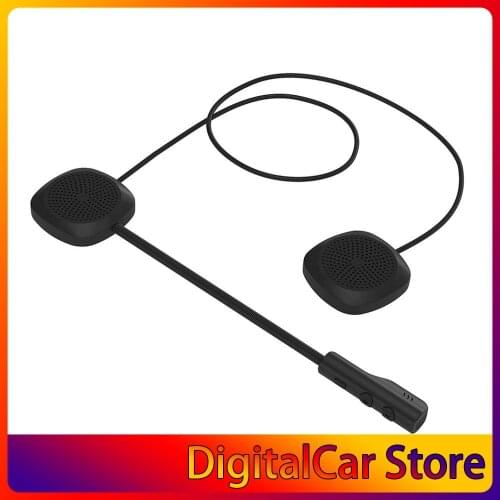 Mh04 Motorcycle Helmet Headset Stereo Waterproof Wireless 5.0 Incoming Calls Automatically Answer Wireless Helmet Headset