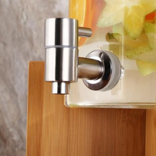 New Hot Drink Dispenser Beverage Spigot Premium Stainless Steel Spigot Juice Dispenser Home Bar Jar Cold Wine Beer Drink Tool