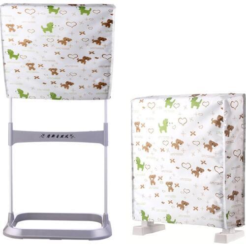 2size Square Dust Cover for Electric Fan Oxford Cloth Fabric Geometric Style Dustproof Home Decor Free Shipping