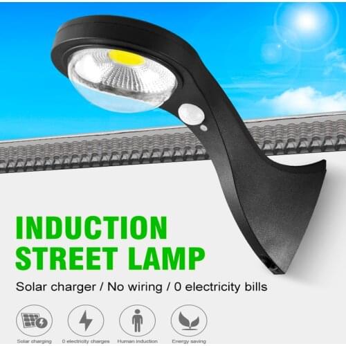 Solar LED Wall Light Intelligence PIR Motion Sensor Garden Outdoor Steet Solar Lamp Waterproof Light Emergency Working Lantern