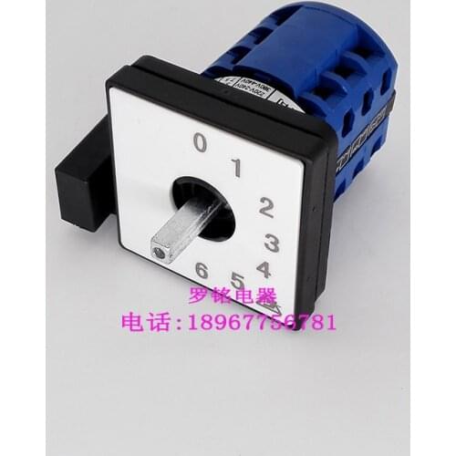 Universal Transfer Switch LW26-20/3 0-6 Gear Multi-position Rotary Control Switch