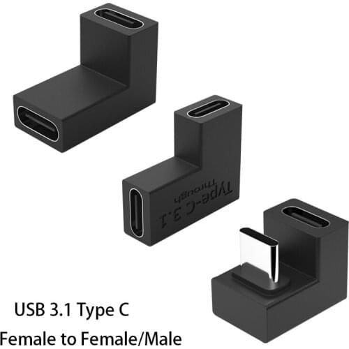 1Pcs USB C Extension Plug USB 3.1 Type C Extender USB-C Adapter Converter Smart Phone Charger for Xiaomi Nintendo Switch