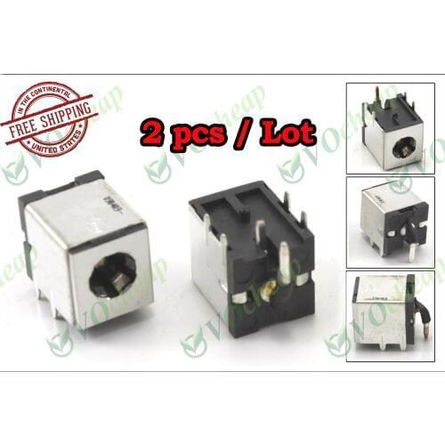 2 x NEW DC Power Jack Connector for Toshiba Satellite P10 P15 P20 P25 DC JACK Pin=3.0mm
