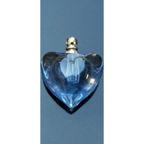 25pcs/lot biue telesthesia Rice vials pendants rice vial pendant perfume empty glass bottle glass spray perfume bottle