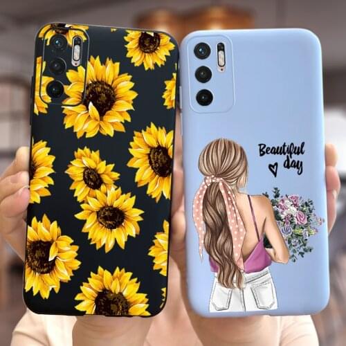 For Xiaomi Redmi Note 10 Pro 5G Case Stylish Flowers Painted Cover Soft Funda For Redmi Note10 Note 10 Pro 5G Phone Cases Bumper