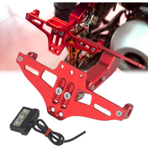 FOR HONDA CBR 600 F2,F3,F4,F4i CBR900RR CBR1000RR CBR954RR Motorcycle Adjustable Angle License Number Plate Frame Holder Bracket