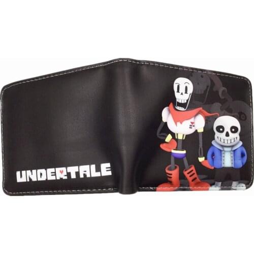 Game Wallets Undertale Wallet Short With Coin Pocket Purse