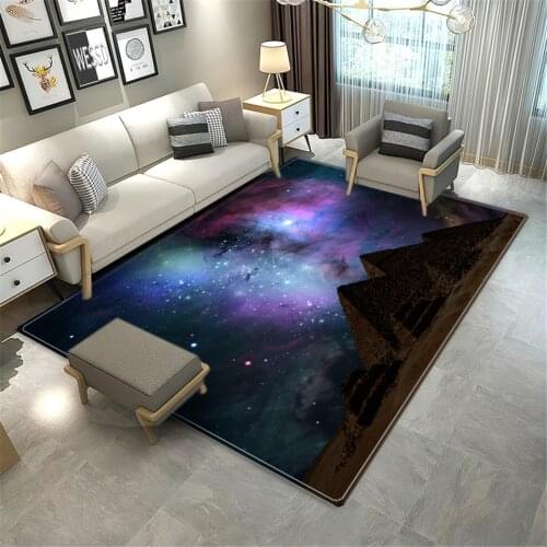Egyptian Pyramids Carpet Bedroom 3D Landscape Pattern Soft Carpet For Living Room Decoration Sofa Table Carpet Bedside Mat