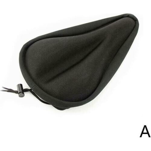 NEW Silicone Bicycle Seat Cushion Extra Soft Bicycle MTB Saddle Cushion Seat Cover Pad Durable Comfortable