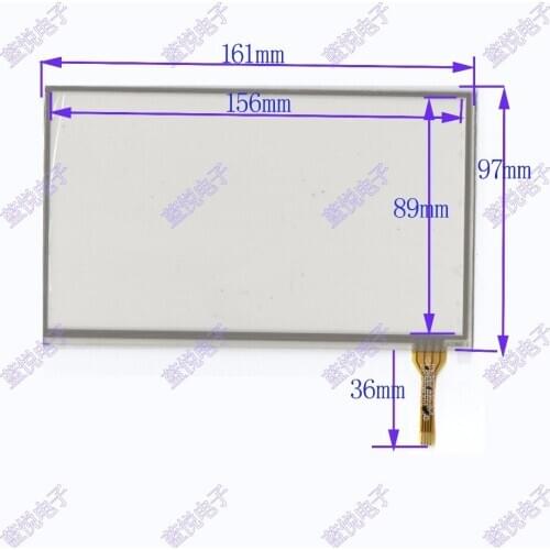 Original new General 7''inch four-wire resistance VX610 VP90 original handwriting screen 161 * 97 A2286C-G