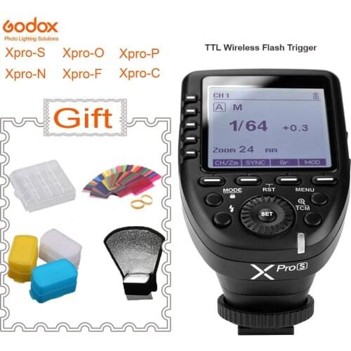 Godox Xpro Series Flash Trigger Transmitter Xpro-C/N/S/F/O/P for all Type Camera