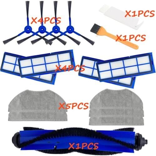 Sweeper Robot Roller Brush Side Brush Filter Mop Cloths for Eufy RoboVac L70 Sweeper Robot Vacuum Cleaner Accessories