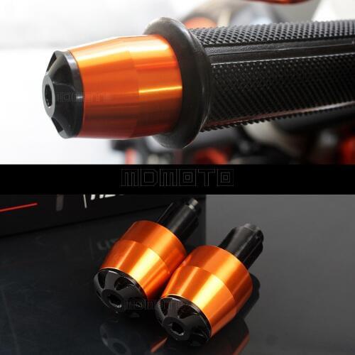 Motorcycle 7/8'' Handlebar Grip Ends Anti Vibration Slider For KTM DUKE 200 125 390 duke125 duke200 duke390 Handle Bar plugs
