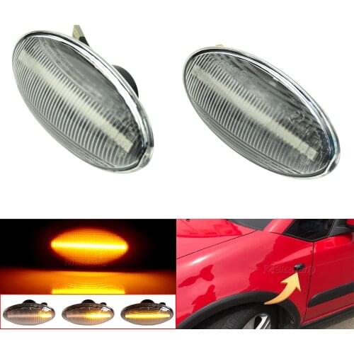 LED Dynamic Blinker Side Marker Turn Signal Light Repeater Indicator For Suzuki Swift Jimmy Vitara SX4 Splash XL7 Grand Alto