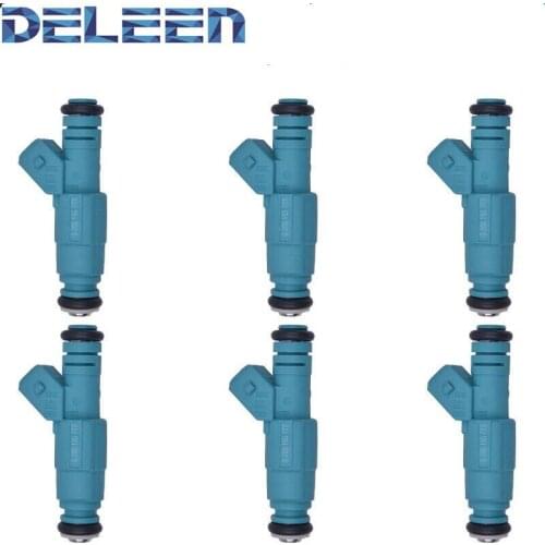 Deleen 6x High impedance Fuel Injector 0280155777 For Holden Commodore Car Accessories