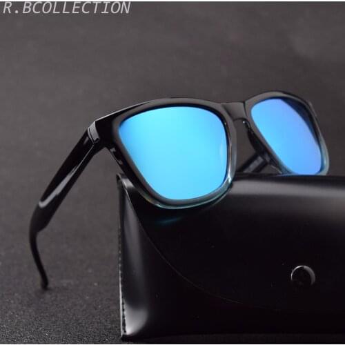 High Quality Polarized Mens Sunglasses Classic Unisex Style Retro Rivet Shades Brand Designer Black Frame Sun glasses UV400