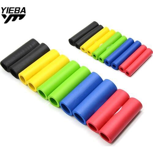 1pair 22mm Handbar Motorbike Racing Bicycle Motorcycle Handle Bar Foam Sponge Grip Cover Nonslip Soft Handlebar Bike Bar Sponge