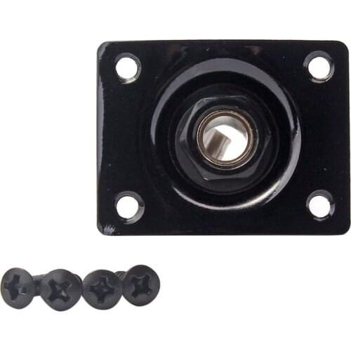 1pc Square Jack Output Plate Socket For Electric Guitar Replacment