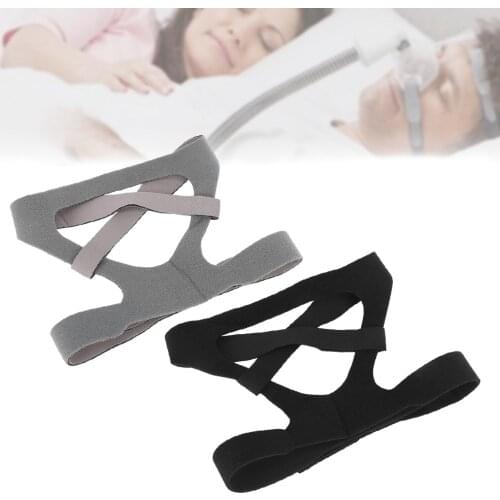 10 Pcs Elastic Anti-snoring Headband Washable Respirator Mask Head Belt Breathable Universal Nasal Mask Face Mask Strap Medical