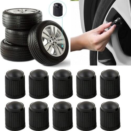 10PCS Dustproof Caps Car Tire Valve Stem Caps Bolt-In Car Truck Bike Wheel Tires Valves Tyre Stem Air Caps