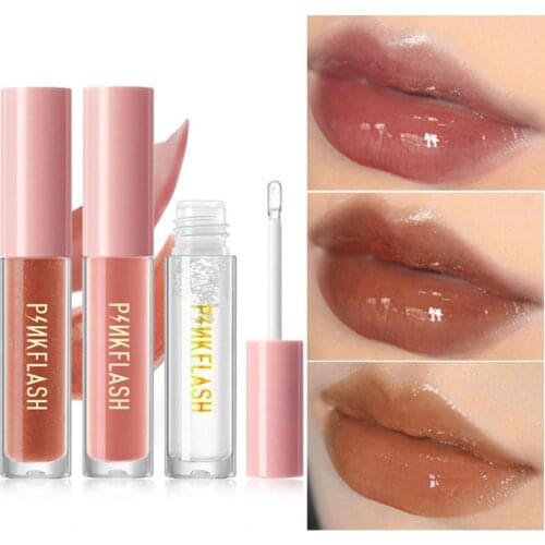 2.3g Lip Base Gloss Mirror Effect Long Lasting Lip Skin Care Glossy Lipstick Non-sticky Lip Gloss for Girl