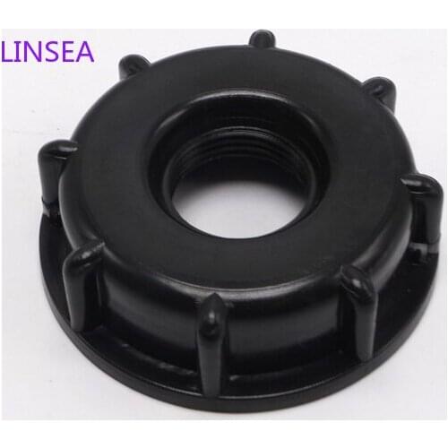 2 PC IBC tank 2 inch Buttress Female Adaptor camlock Tap Cap With Hole