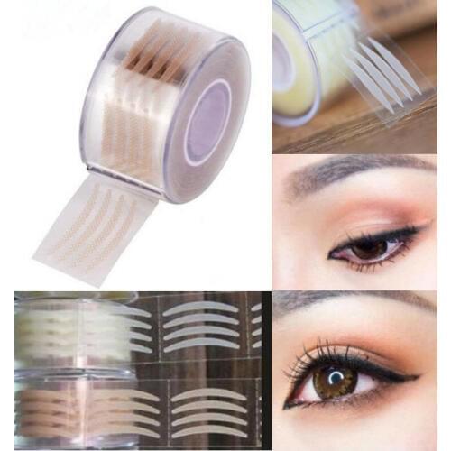 600 Pairs Olive-shaped Eyelid Paste-shaped Invisible Transparent Self-adhesive Double Eye Tape Tools