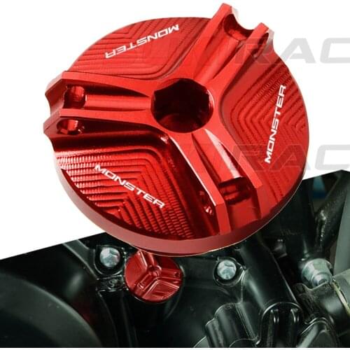 For Ducati MONSTER 696 697 795 796 797 821 1200 1200S 1100 EVO Motorcycle Aluminum Engine Plug Cover Oil Filler Cap screws