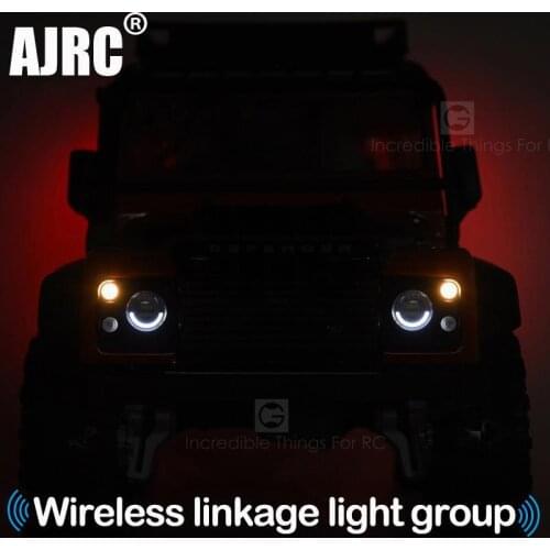 TRAXXAS TRX-4 Defender wireless Bluetooth linkage lights headlights / daytime running lights / turning lights / reversing lights