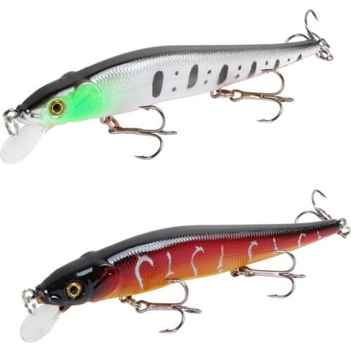 1pcs Fishing Lures Wobbler Minnow Swim Crankbait 11cm/14g Artificial Hard Bait Pike Carp Trolling Bait Fishing Pesca Tackle Lure