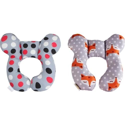 Baby U-shaped Pillow Skin-friendly Car Seat Neck Protector Car Safety Seat Neck Protector Baby Sleep Prevention Rollover