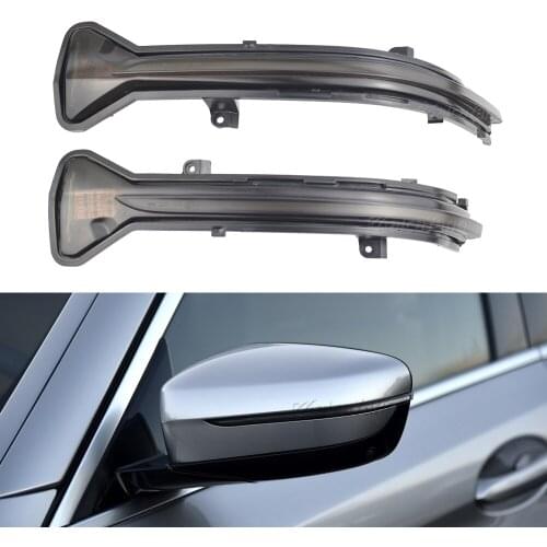 For BMW 7 Series G11 G12 2016-2019 Blue-Yellow LED Dynamic Turn Signal Blinker Rearview Mirror Repeater Light