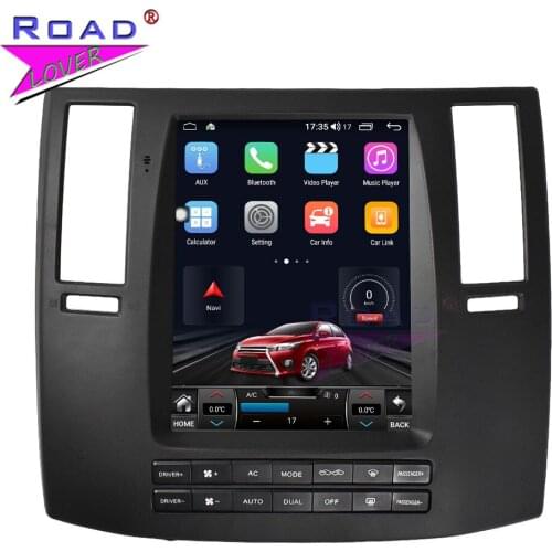For Infiniti FX35 2008-2011 Android 10.0 6G+128G Autoradio GPS Navigation Octa Core DSP 10.4" Car Multimedia Player Tesla Style