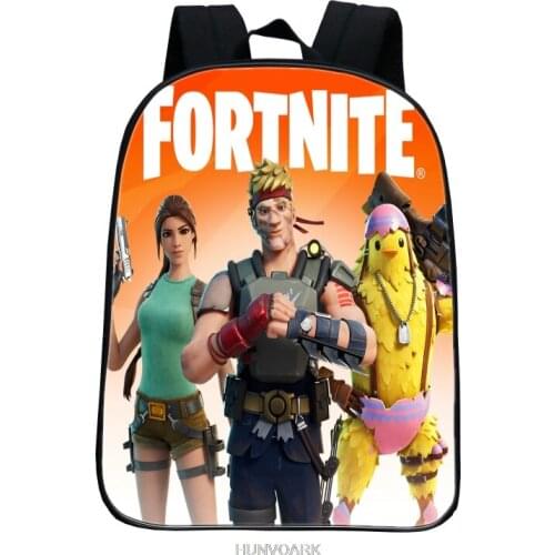 FORTNITE 12 Inch Games Kindergarten Infantile Small School Bags Boys Girls Bookbags Children Baby Toddler bag Kids Backpack