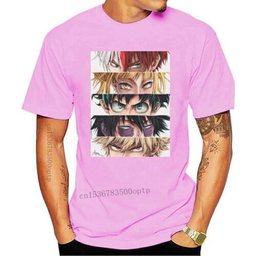 Heroes eyes T shirt bnha mha todoroki shouto toga himiko midoriya izuku dabi bakugou katsuki o0kawaii0o anime manga