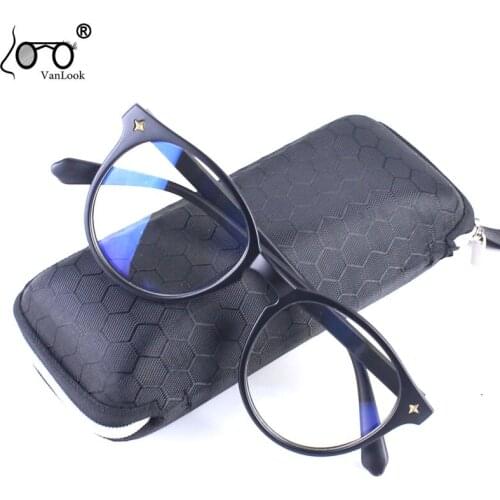 Round Blue Light Blocking Glasses For Women Men Gaming Computer Eyeglasses Transparent Spectacle Anti Glare UV400 Eyewear