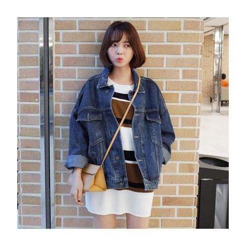 Lauras Store//Ladies popular casual streetwear denim coat, new arrival girls best wish short jeans coat free shipping