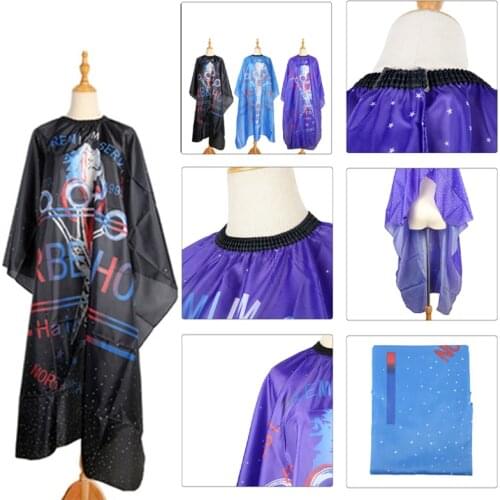 Hair Cutting Gown Salon Hairdressing Barbers Cape Adult Apron Cloth Fashion Anti-static For Hair Dye Perm Haircut Protector