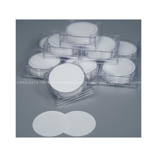 Sampling glass fiber filter membrane for dust measurement