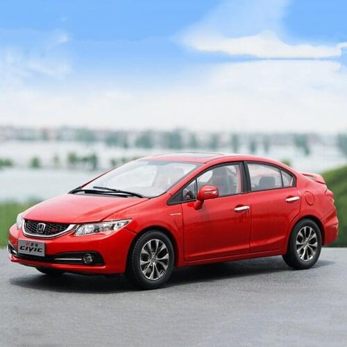 1/18 Alloy Casting Car Model Original Dongfeng Honda Civic SI 9th Generation Collection Decoration Holiday Gift