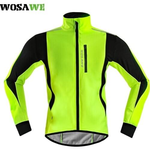 WOSAWE Men Winter Thermal Fleece Tactical Jacket Outdoors Sports Coat Softshell Cycling Hiking Outdoor Army Jackets Waterproof